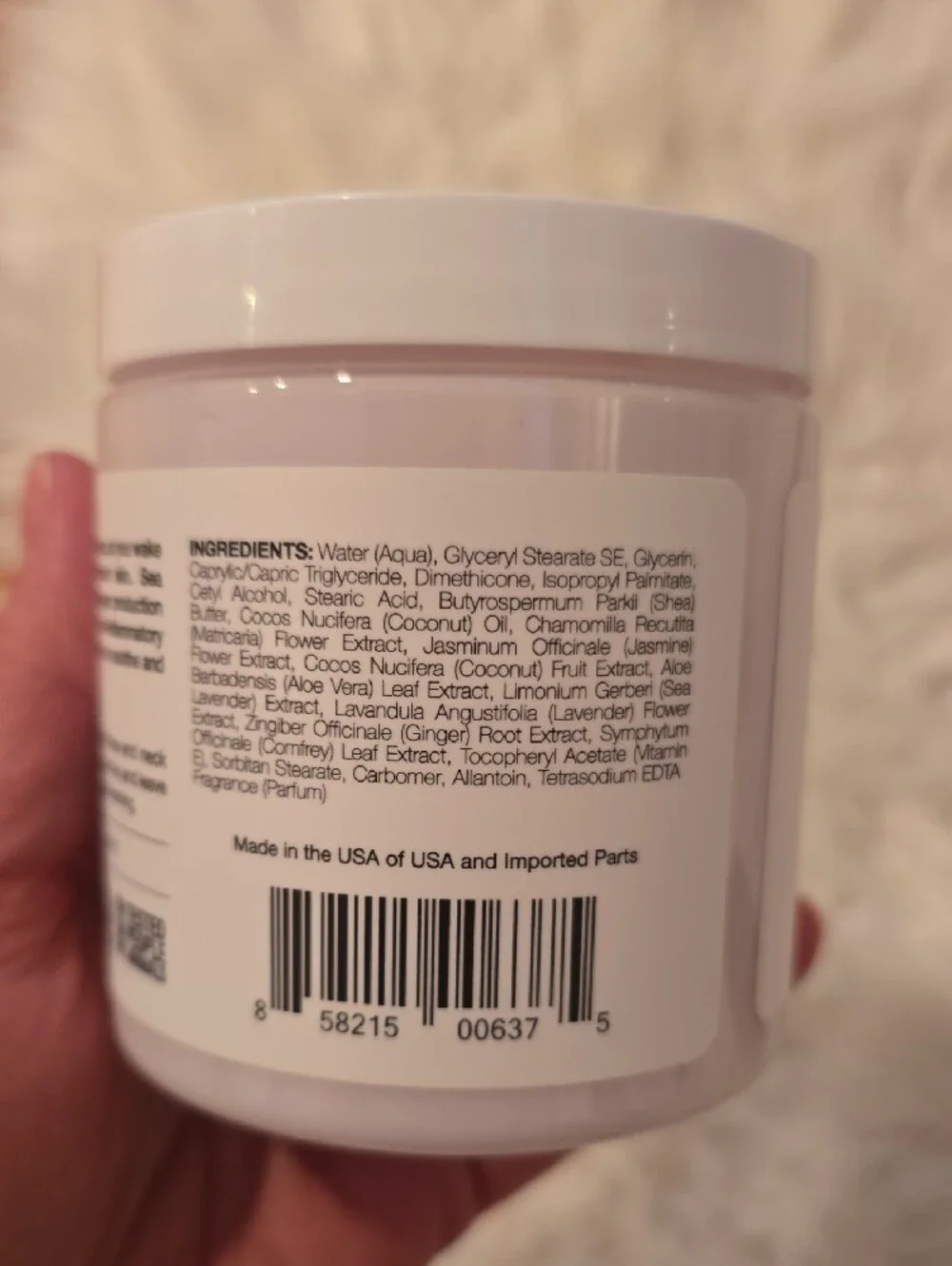 Sea Lavender Chamomile Overnight Hydration Sleep Mask - Lavender